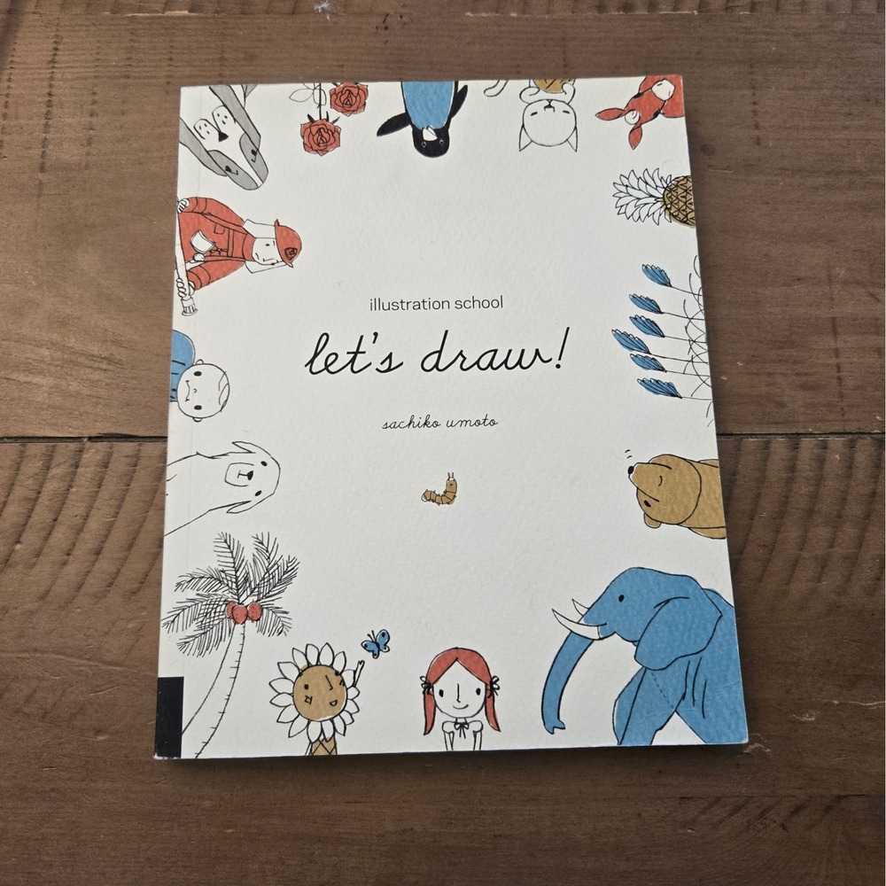 Sachiko‎ Umoto Illustration School Let's Draw Book Japanese Style